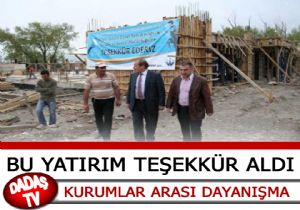 CENGİZ'DEN AFİŞLİ TEŞEKKÜR